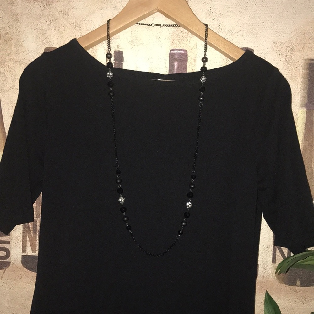Black necklace
